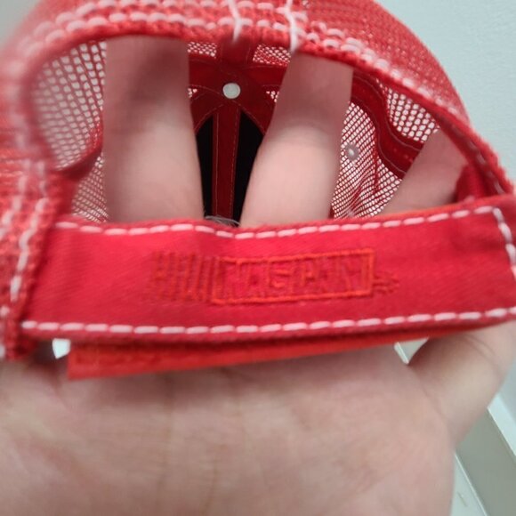 NASCAR Kasey Kahane 9 Red Mesh Embroidered  Richard Petty Trucker Cap Hat - Picture 4 of 7